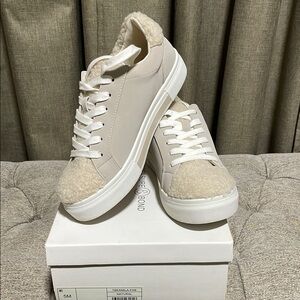 NEW Nordstrom Women's Beige Sneakers